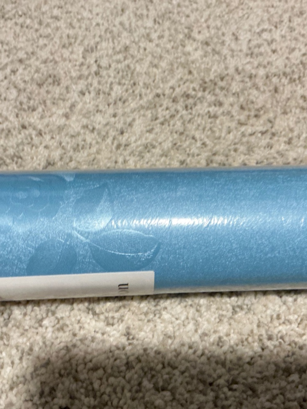 LaCheery Blue Peel and Stick Wallpaper!